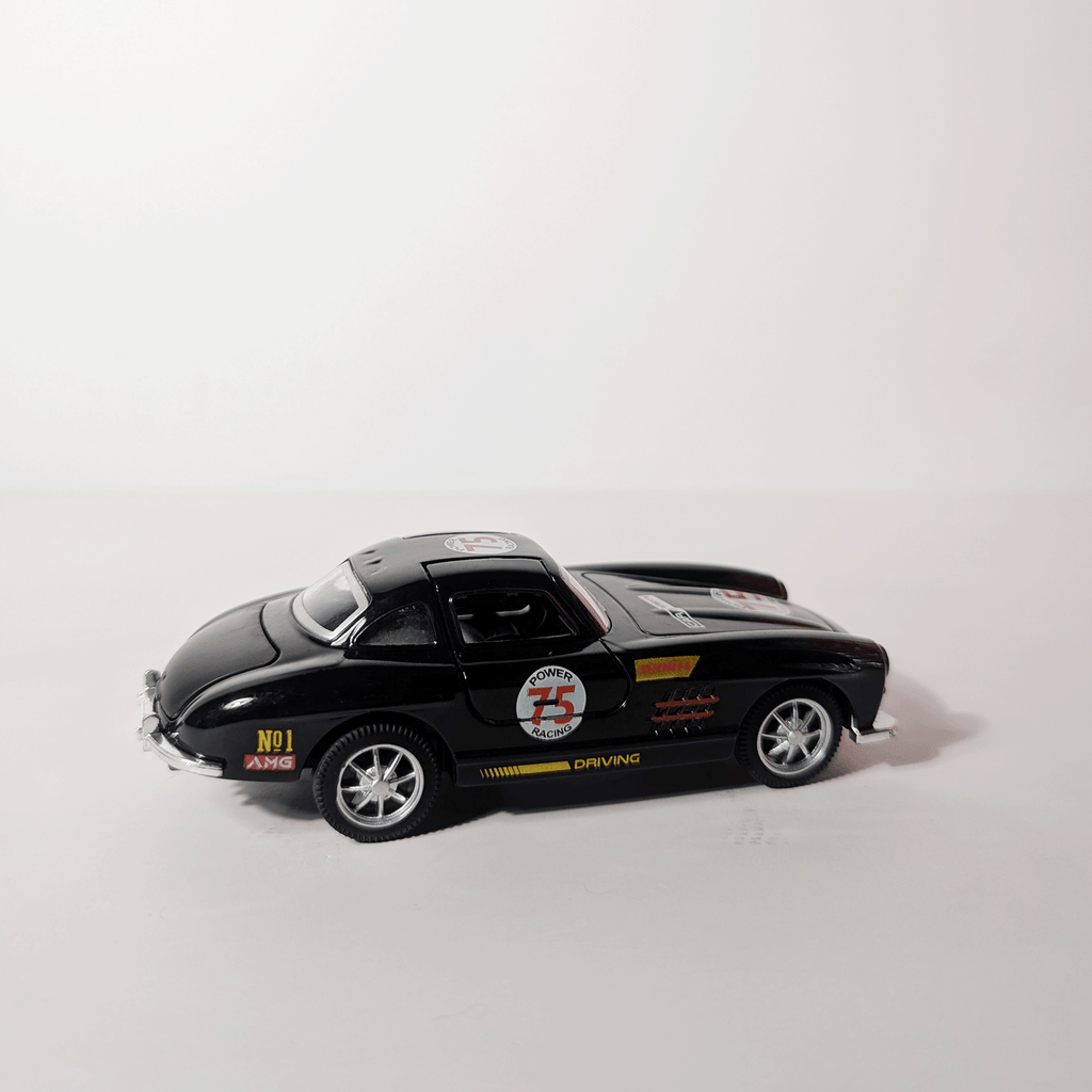 1:36 Benz SLS Black with Graphics