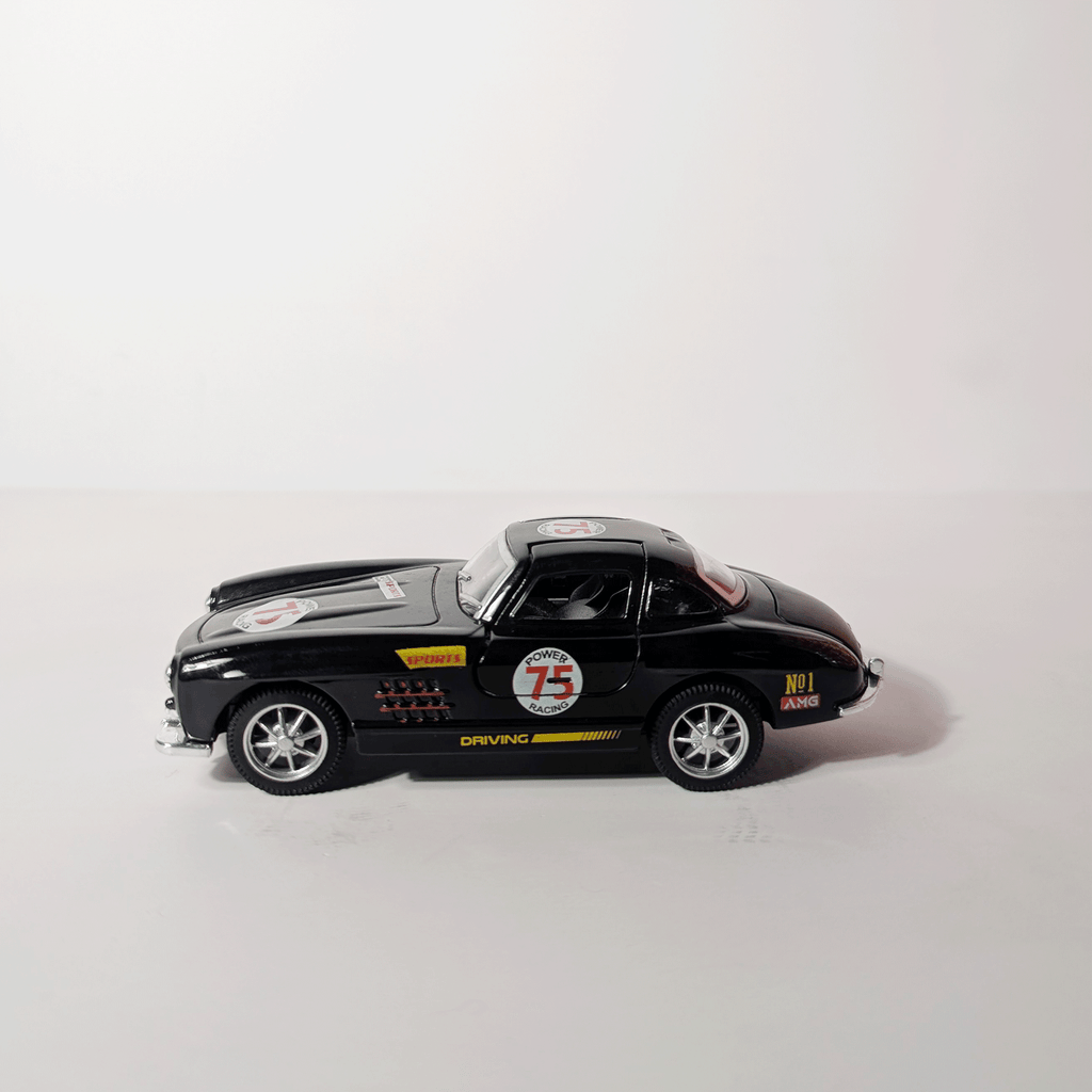 1:36 Benz SLS Black with Graphics