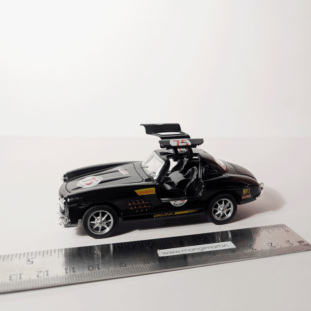 1:36 Benz SLS Black with Graphics