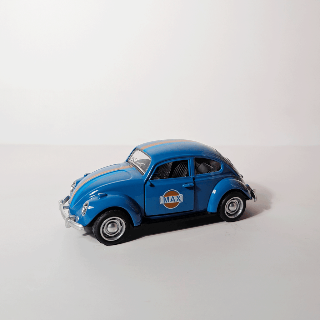 1:36 Beetle Blue with graphics