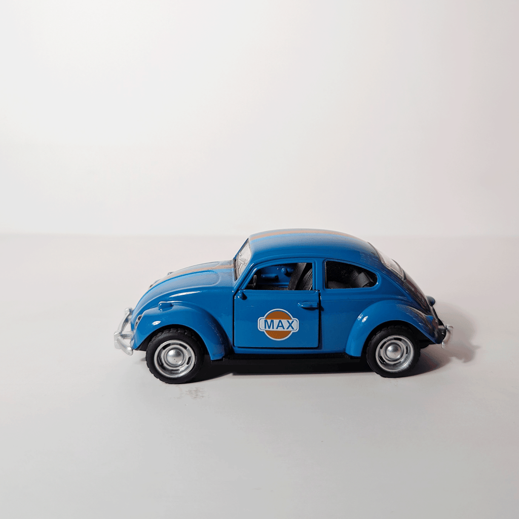 1:36 Beetle Blue with graphics