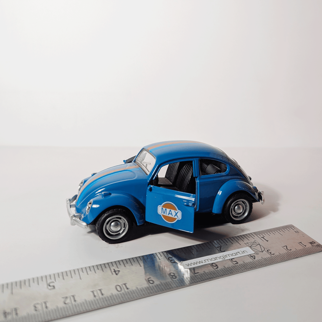 1:36 Beetle Blue with graphics