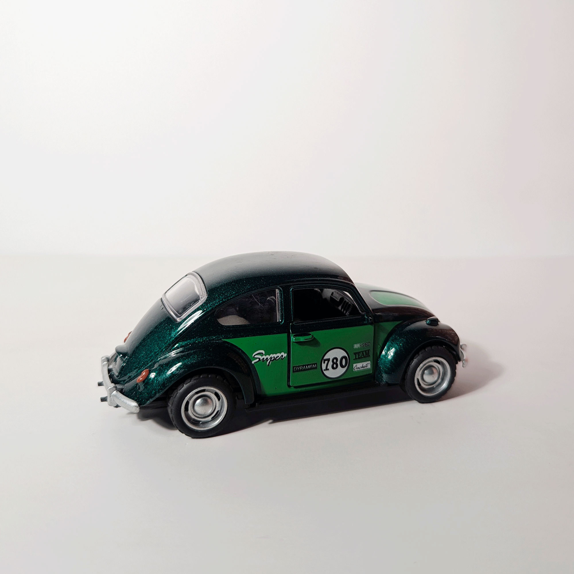 1:36 Beetle Green with graphics