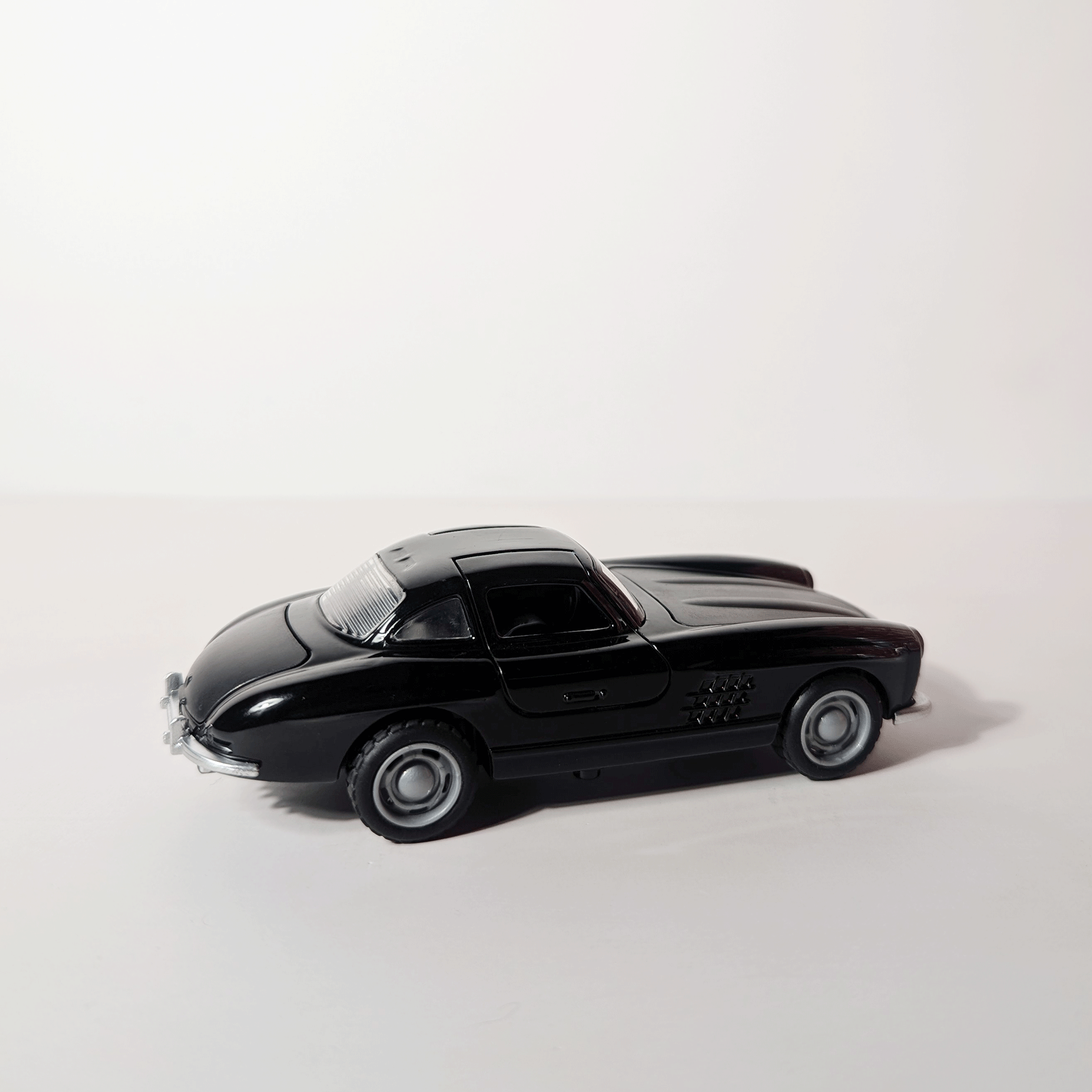 1:36 Benz SLS Full Black