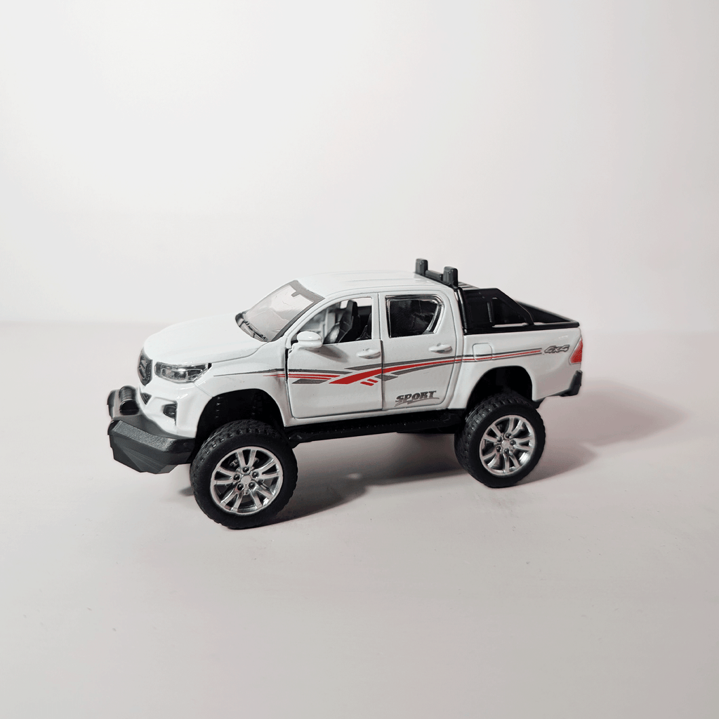 1:36 Hilux White