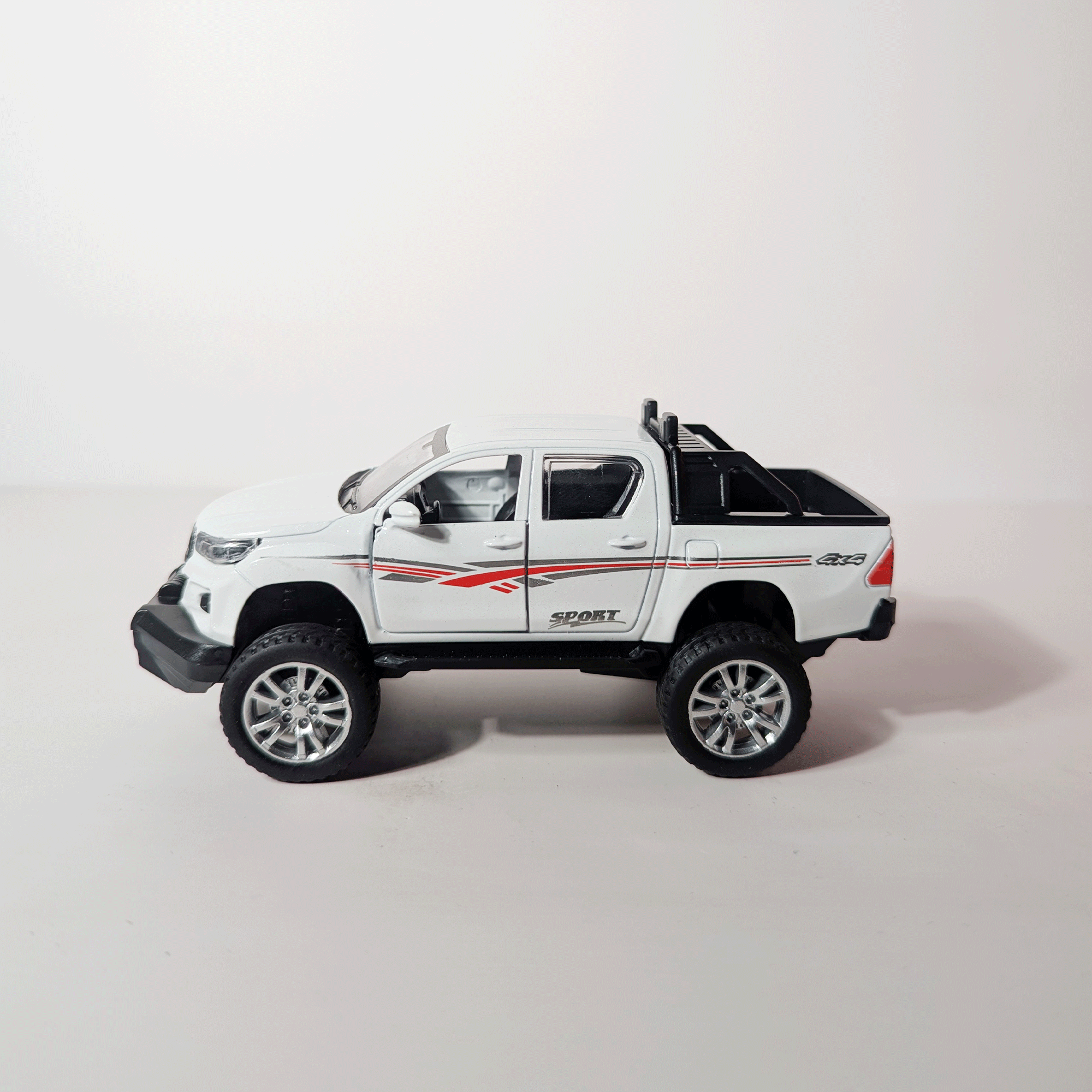 1:36 Hilux White