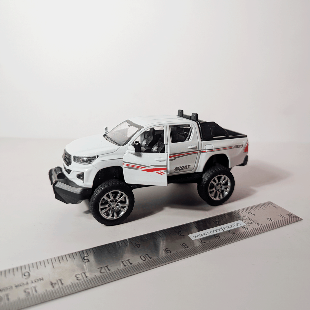 1:36 Hilux White