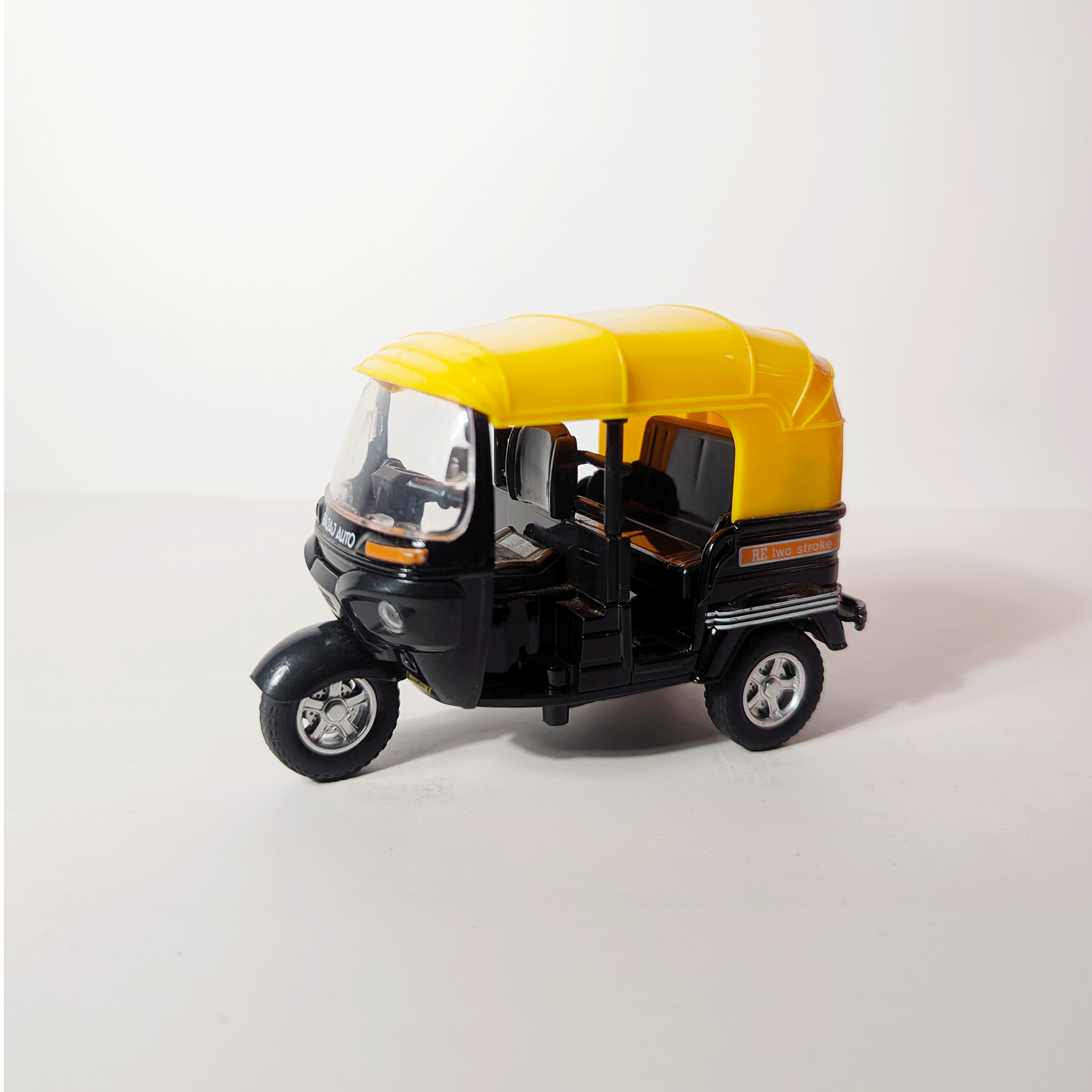 1:36 auto rickshaw Black