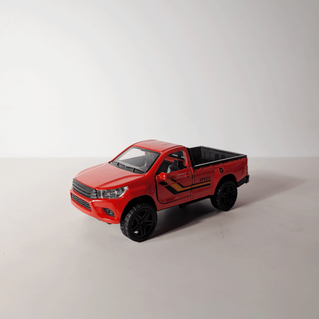 1:36 Hilux Old Model Red