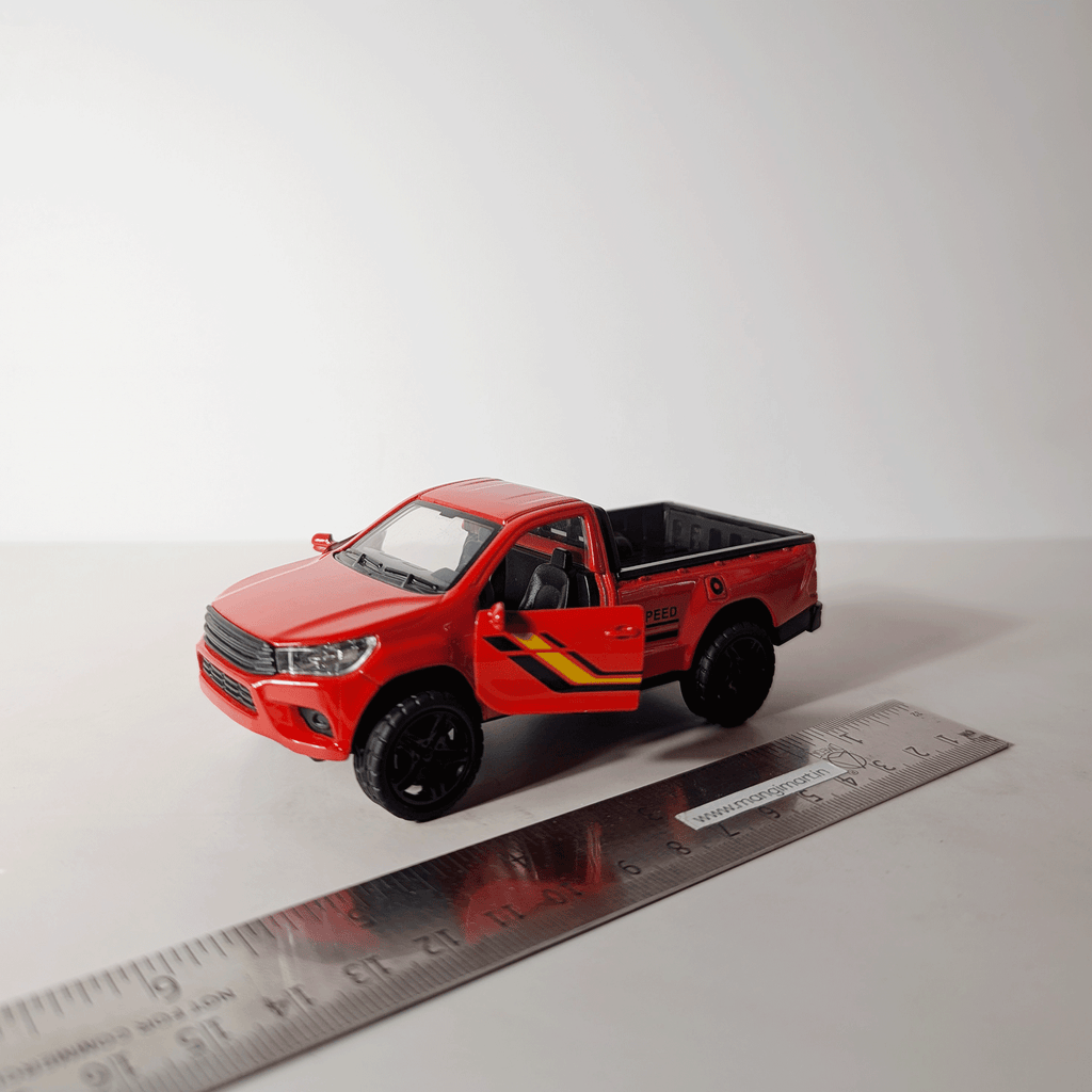 1:36 Hilux Old Model Red