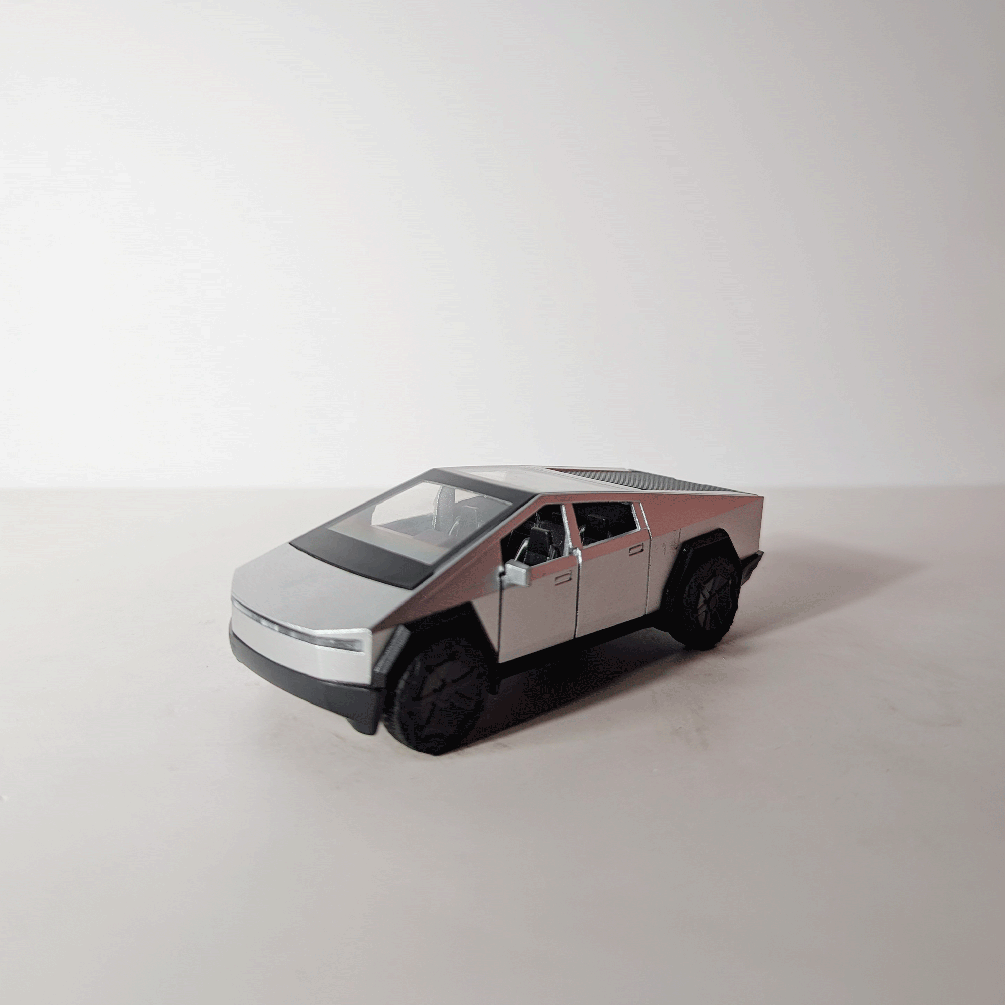 1:43 Cybar Truck Silver