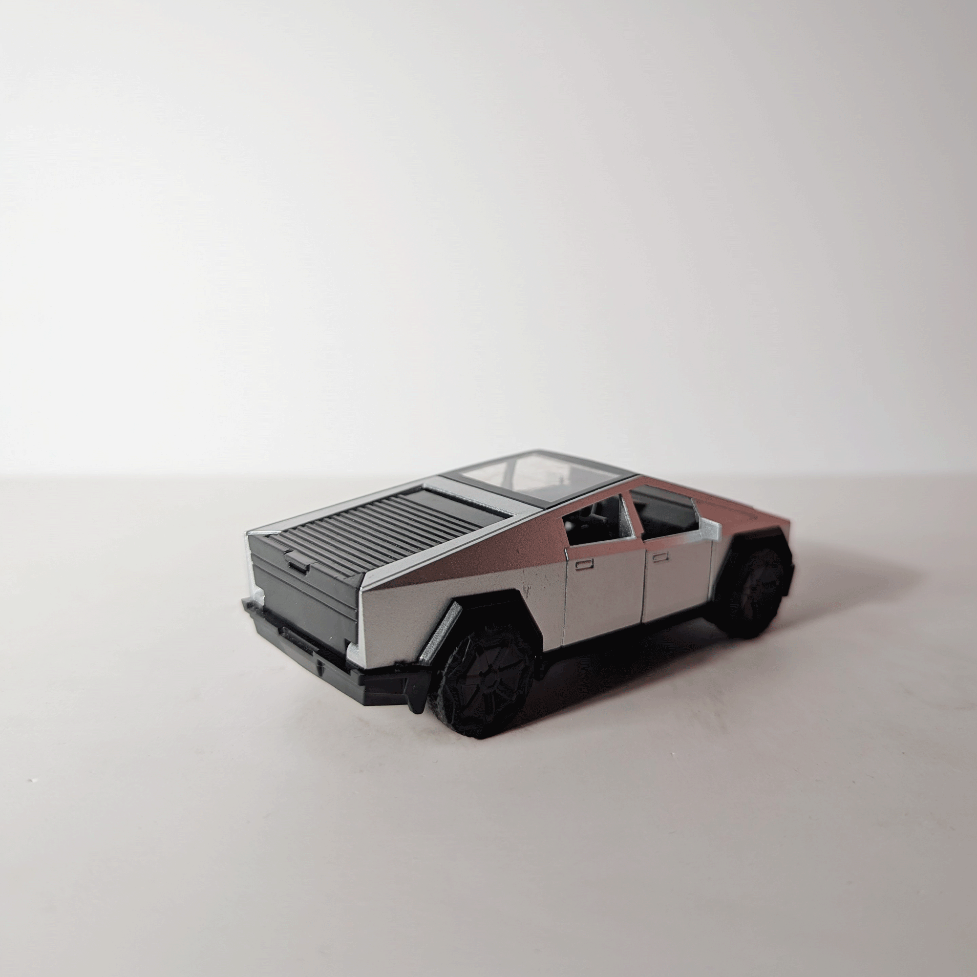 1:43 Cybar Truck Silver