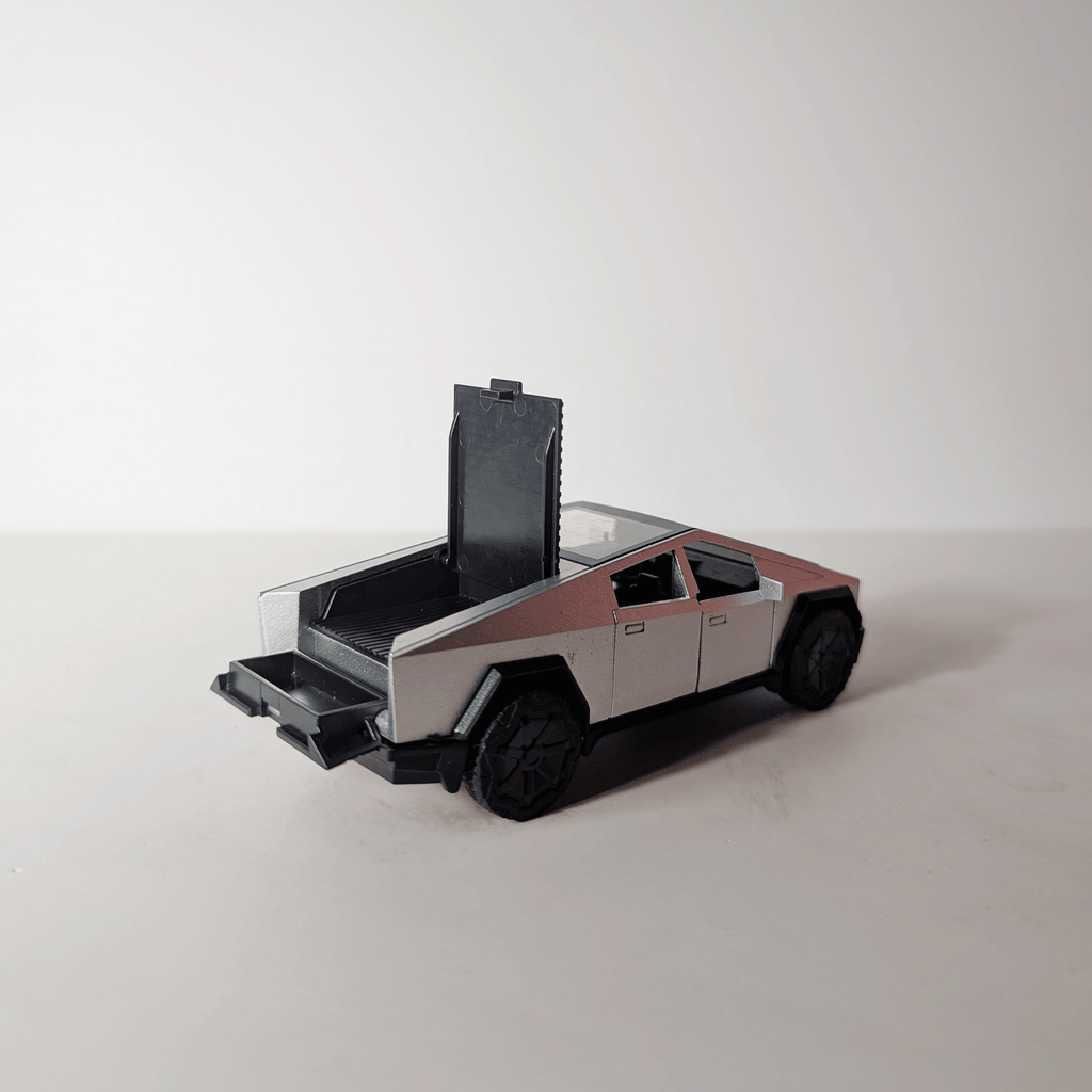 1:43 Cybar Truck Silver
