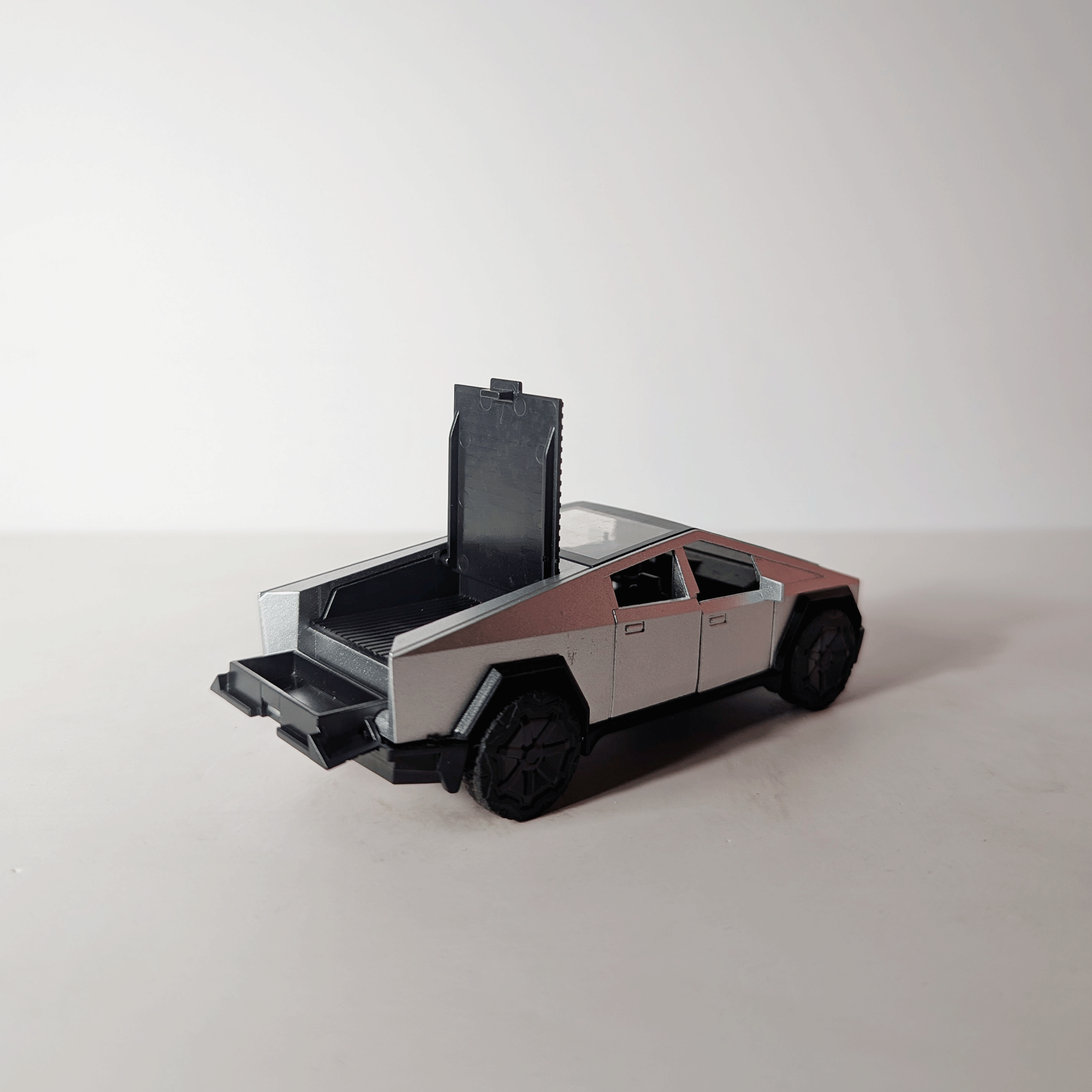 1:43 Cybar Truck Silver