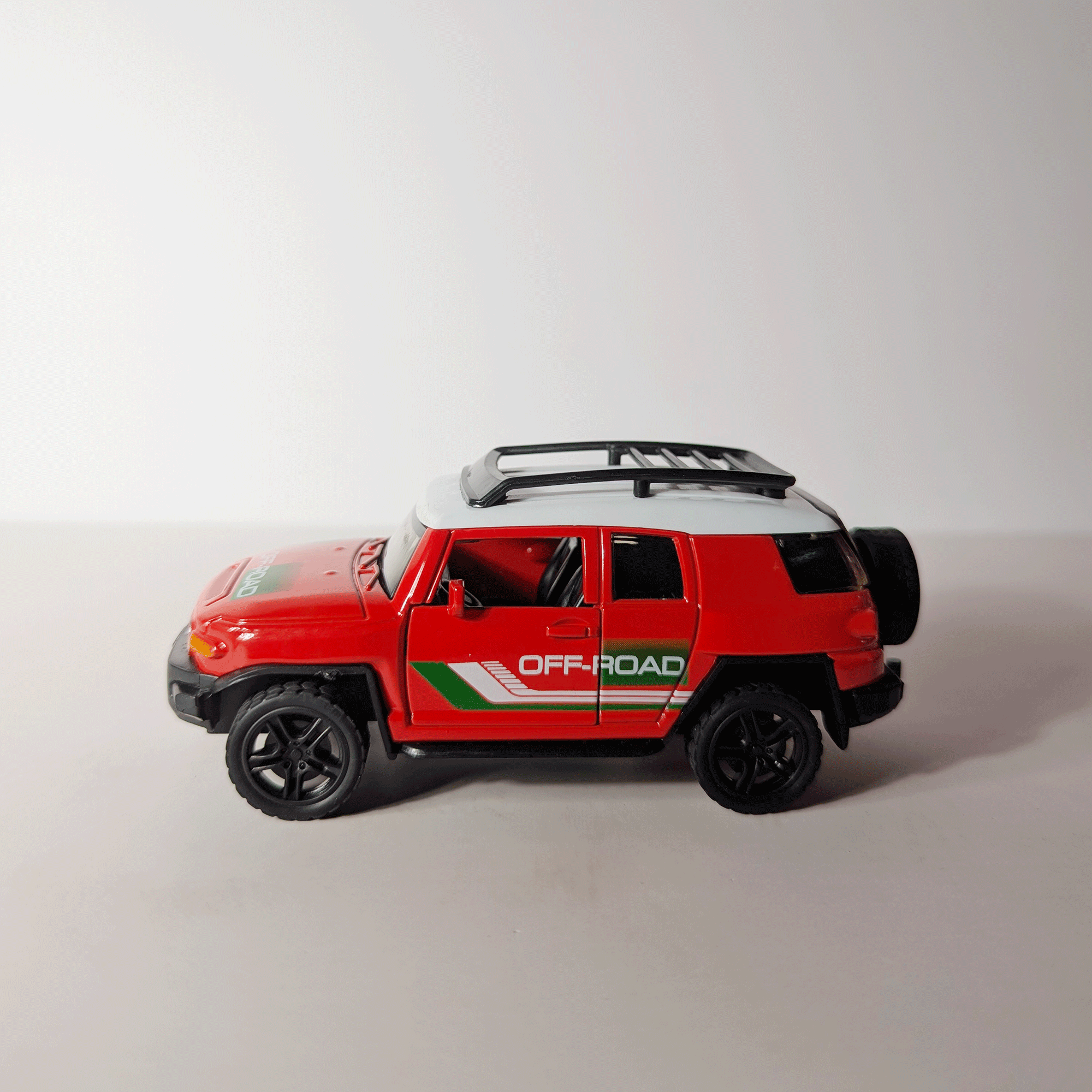 1:36 FJ Cruser Red with Graphics