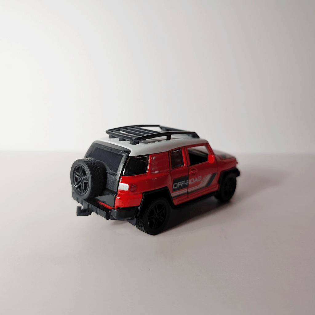 1:36 FJ Cruser Red with Graphics
