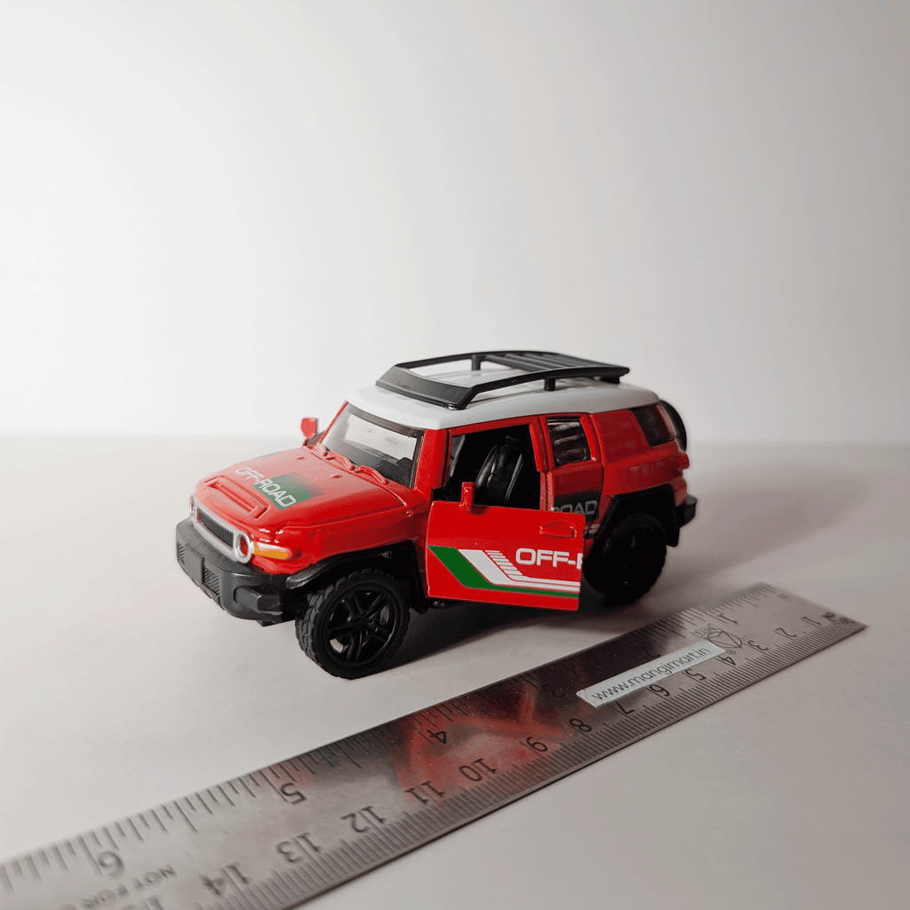 1:36 FJ Cruser Red with Graphics