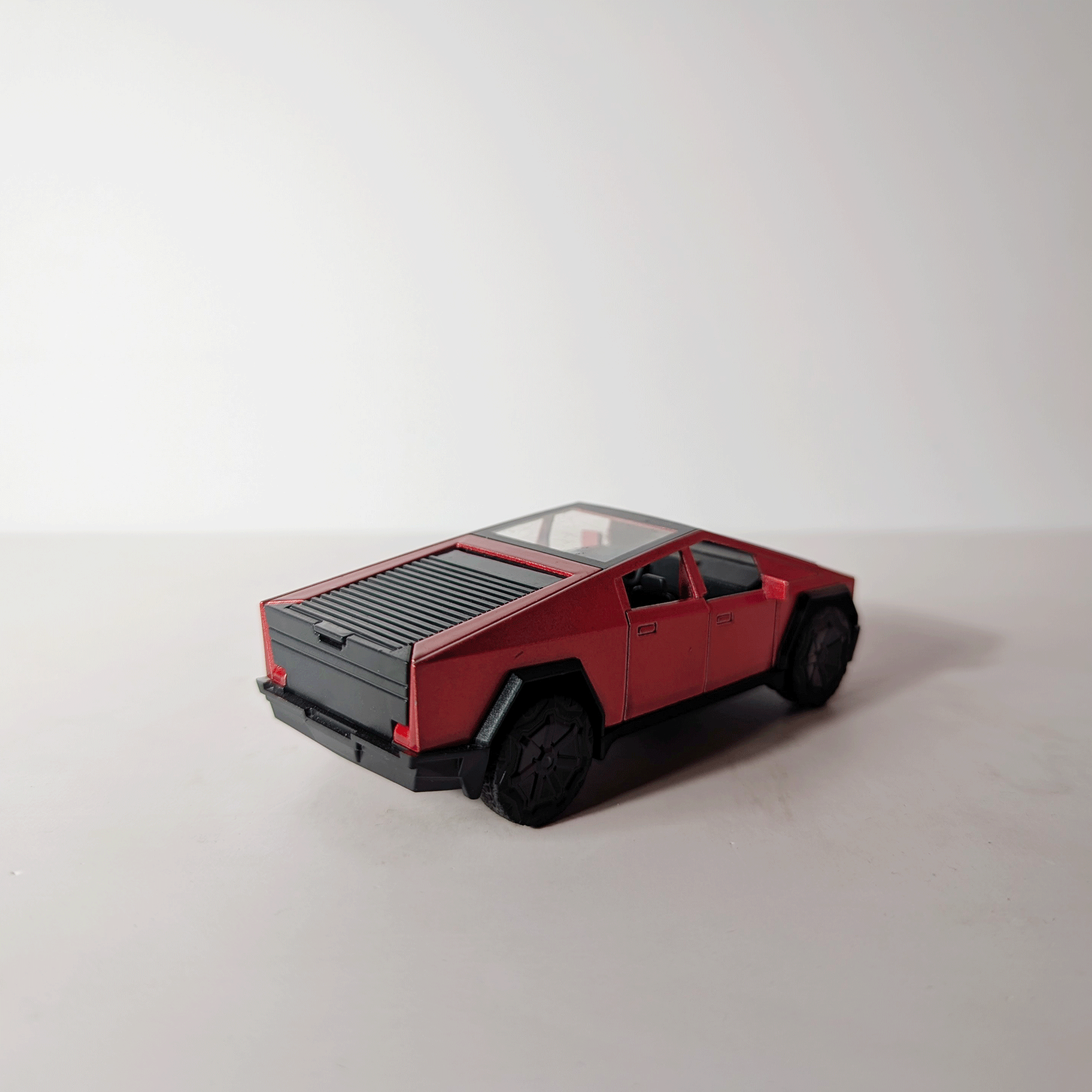 1:43 Cybar Truck Red