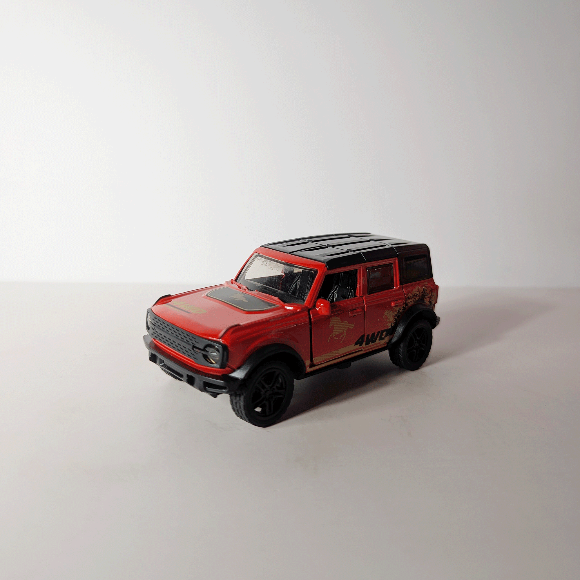1:36 Bronko Red with Graphics