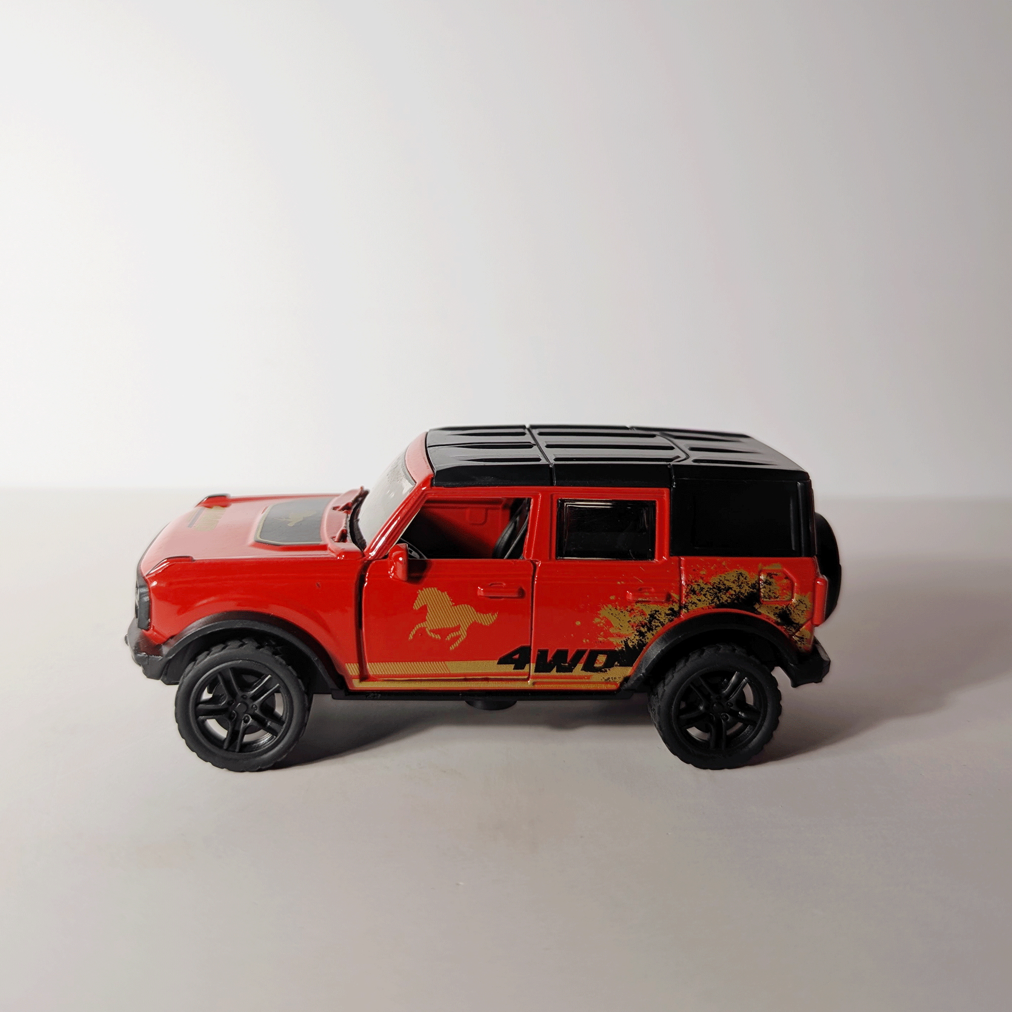 1:36 Bronko Red with Graphics