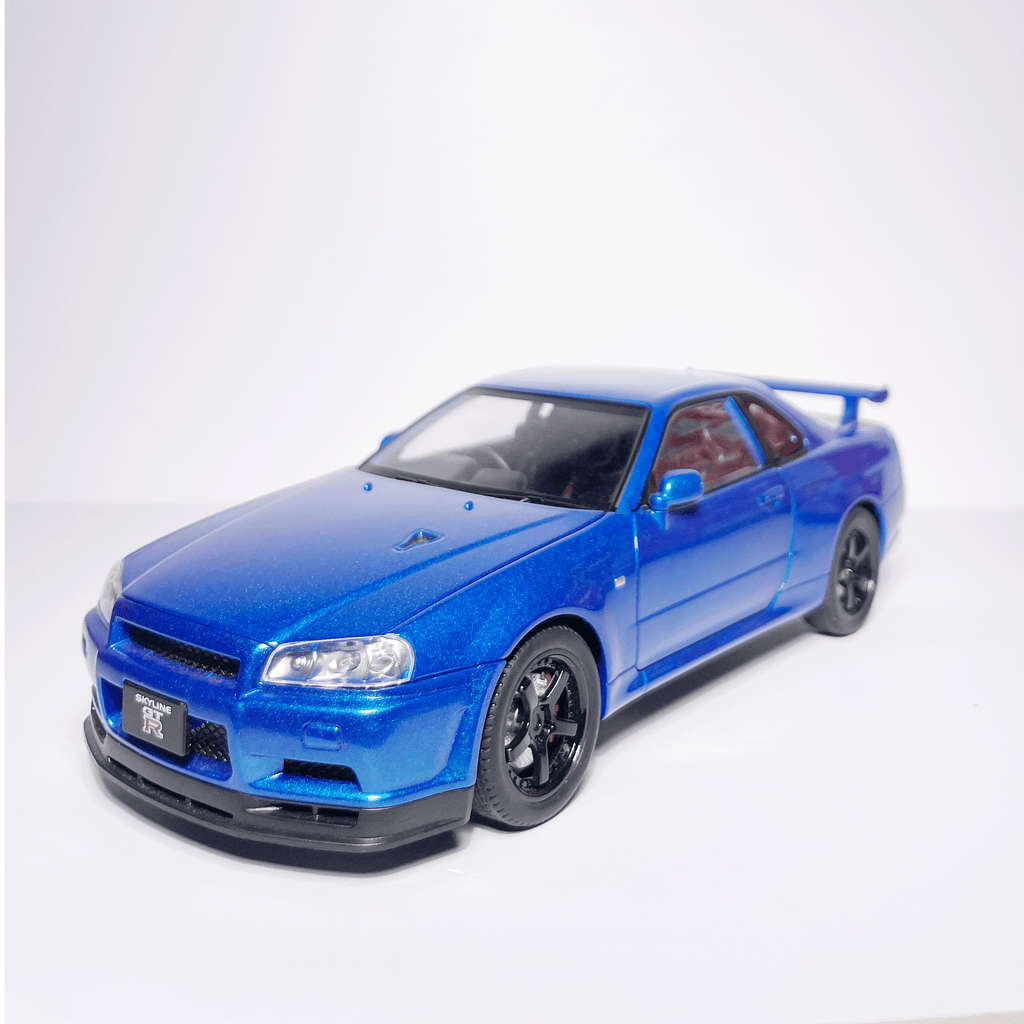 1:24 Nissan GTR R34 Skyline Blue
