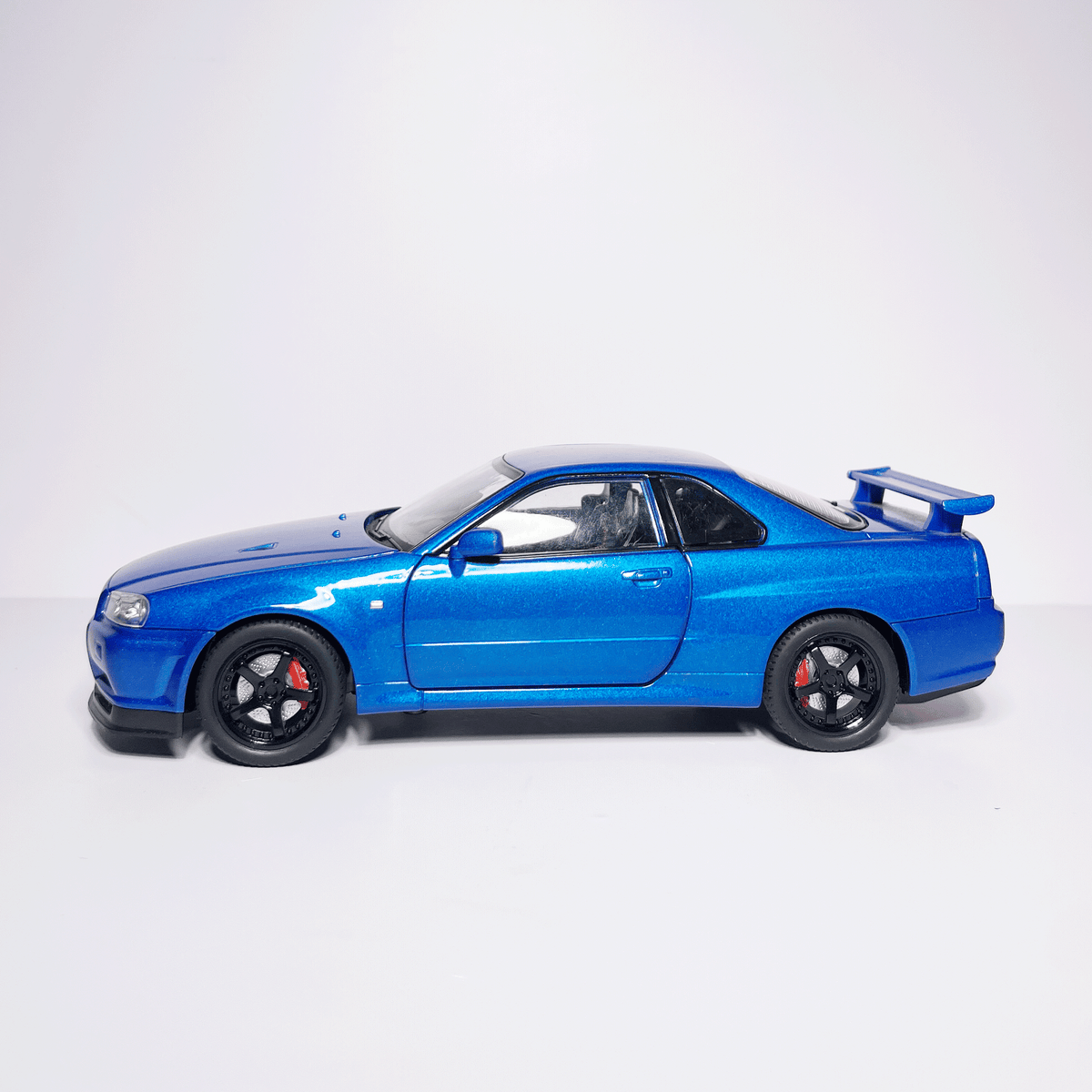 1:24 Nissan GTR R34 Skyline Blue