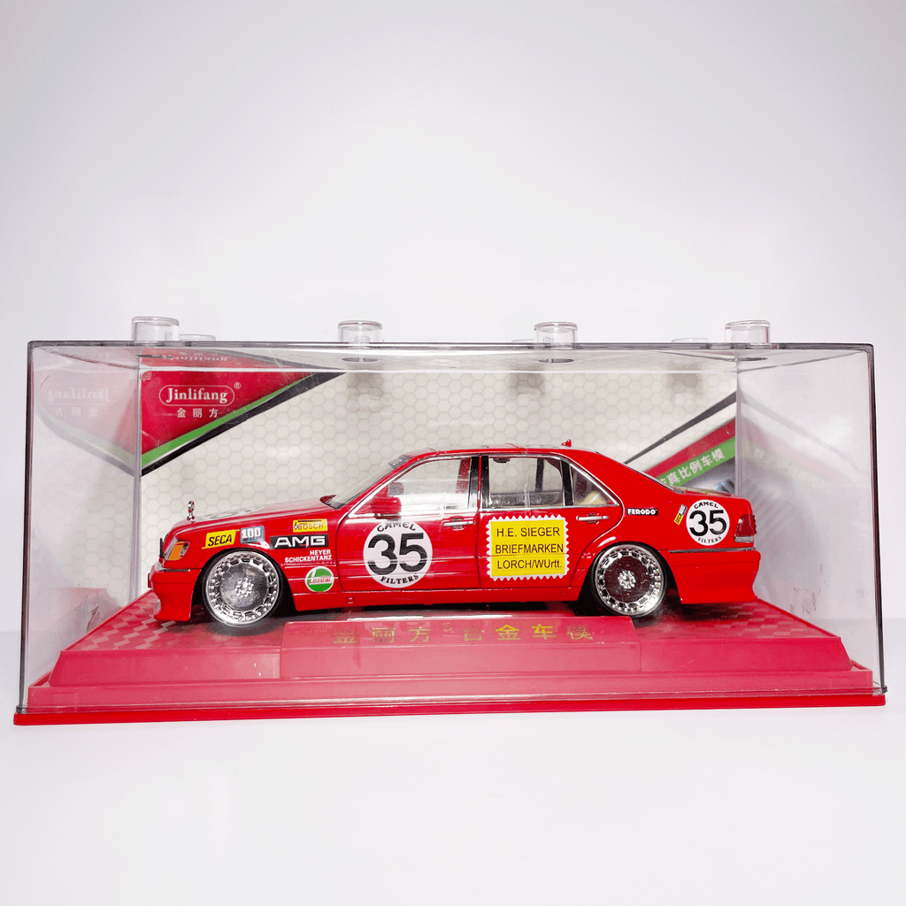 1:24 AMG Red Acrylic Box