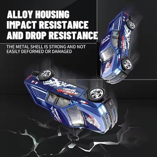 Trasped 1:64 Alloy Super Mini RC Car – Red