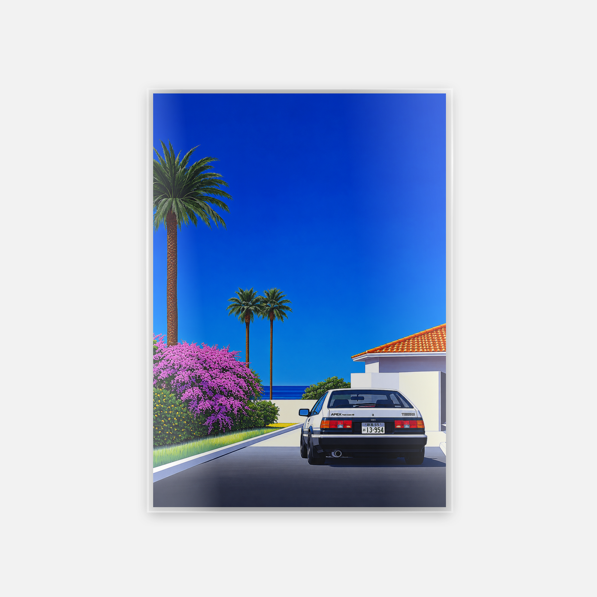 Laminated Car Art – Drift Legend