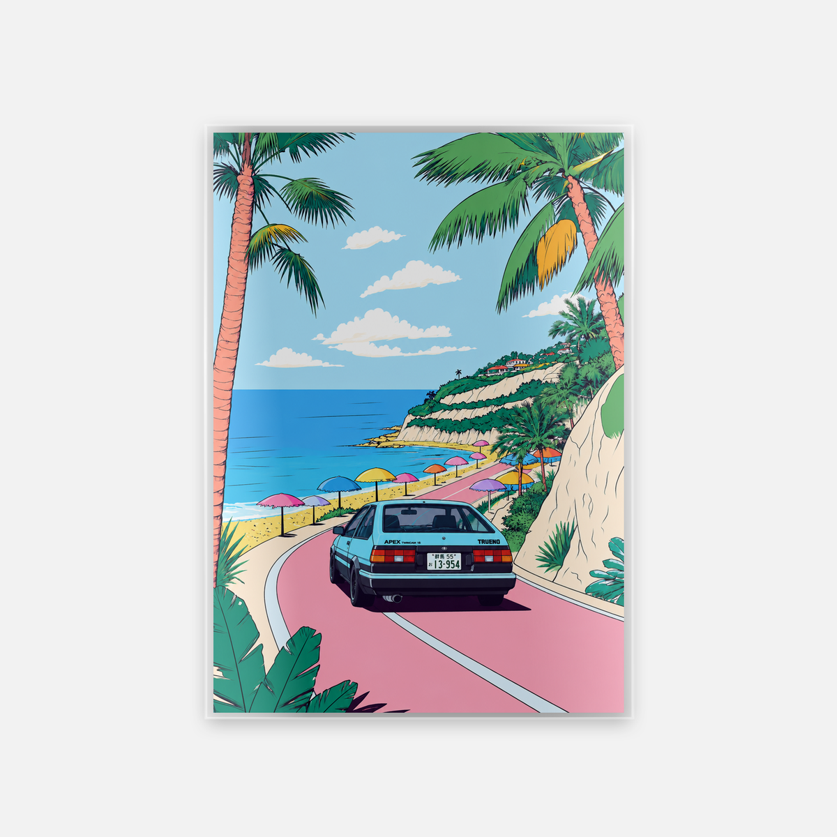 Laminated Car Art – Quarter Mile