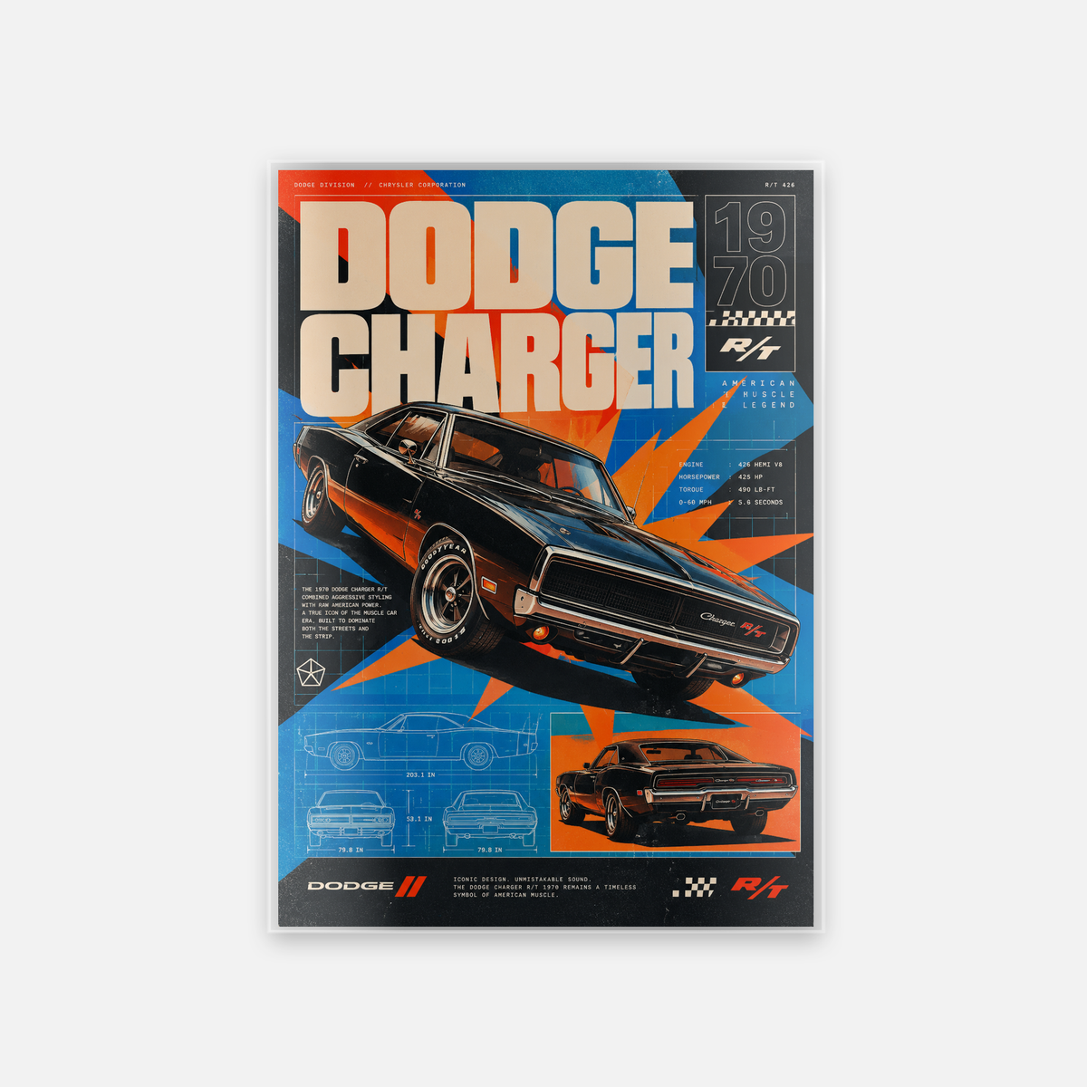 Laminated Car Art – Road Rebels