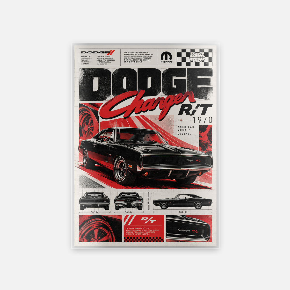 Laminated Car Art – Street Warrior