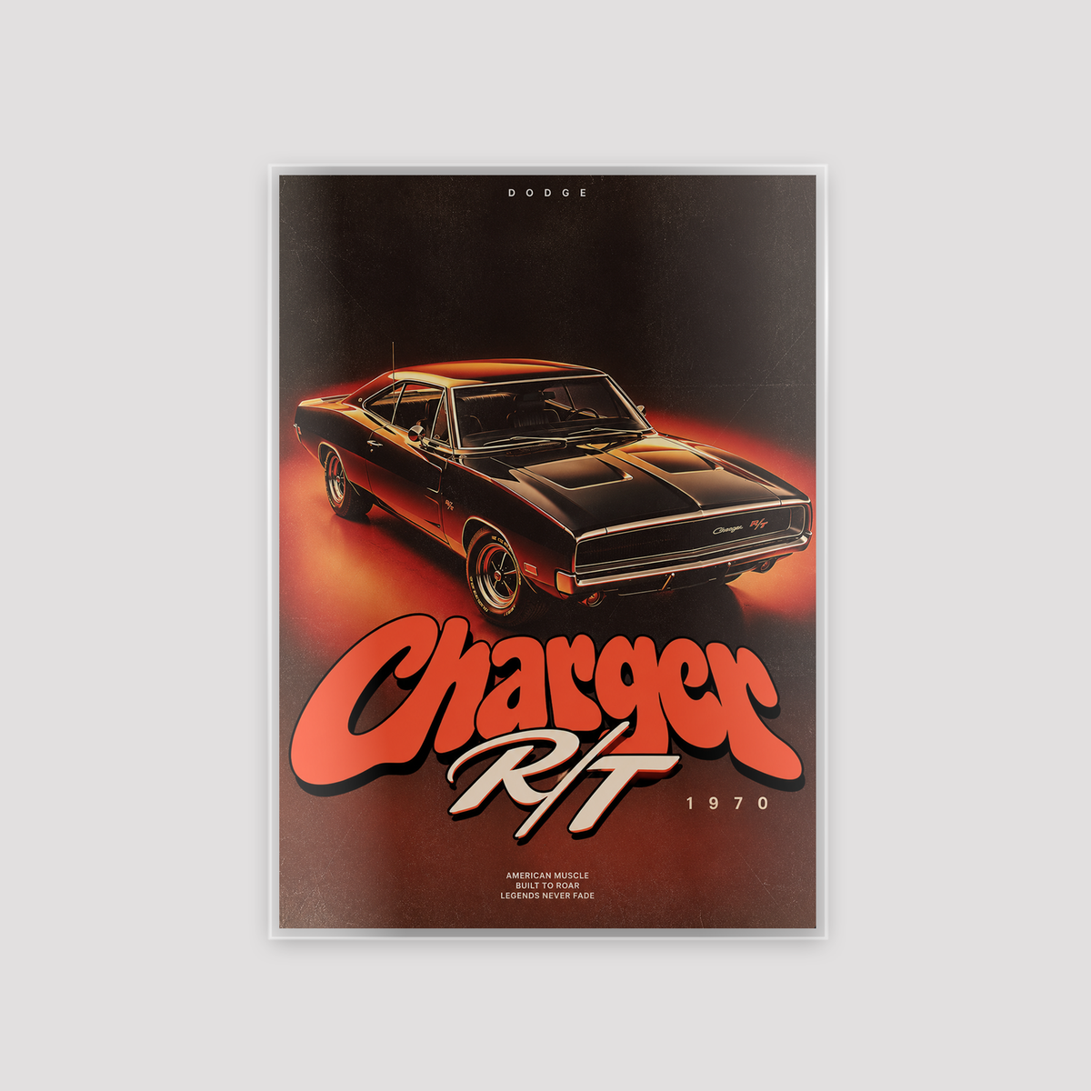 Laminated Car Art – Drift Nights