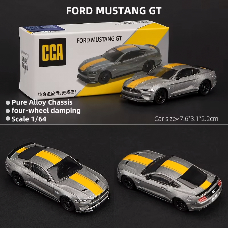 CCA Ford Mustang GT Silver