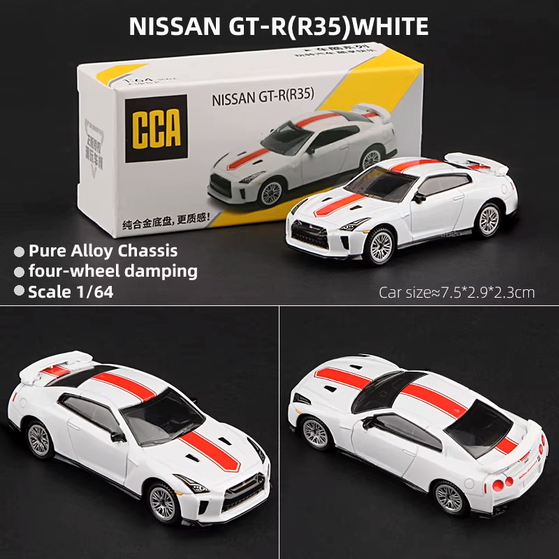 CCA Nissan GT-R (R35) White