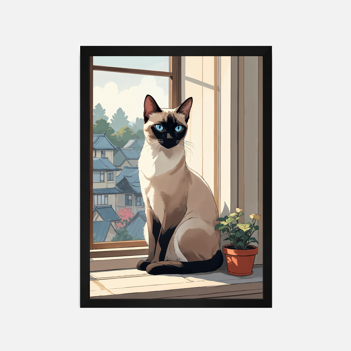 A4 Frame Feline