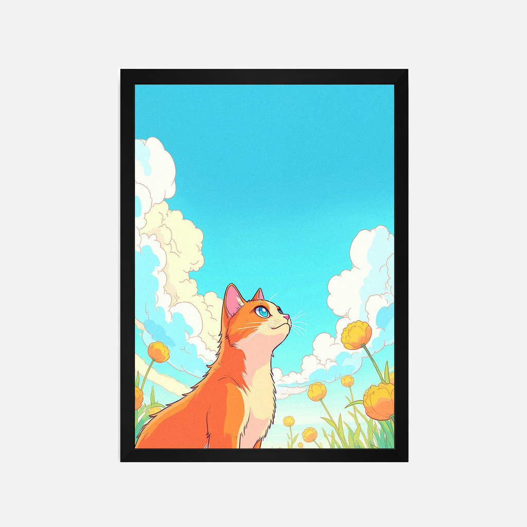 A4 Frame Mooncat