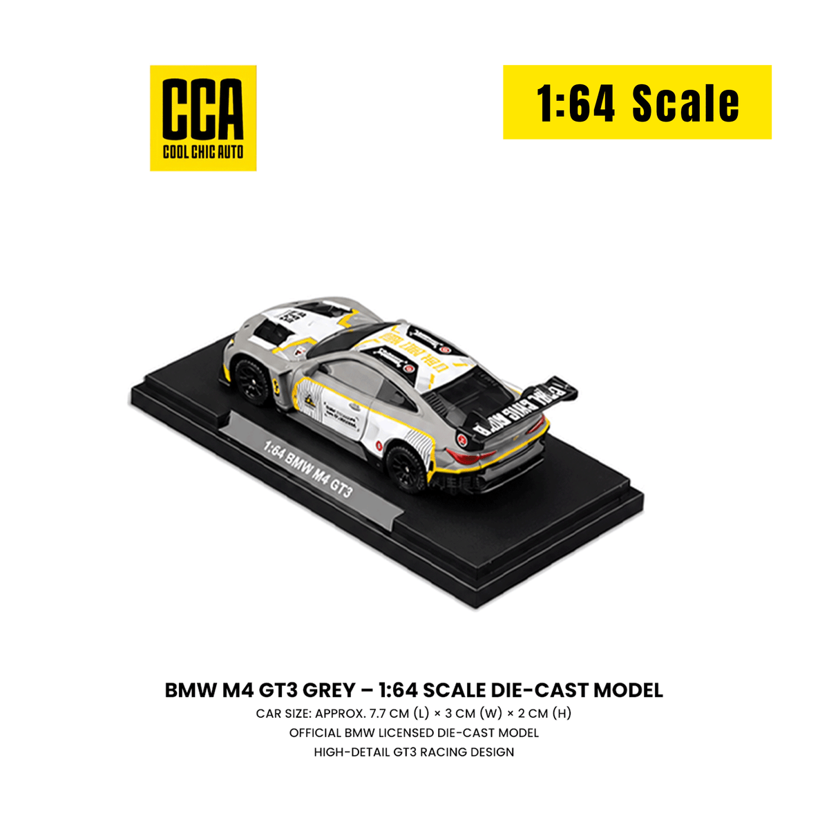 1:64 CCA BMW M4 GT3 Grey