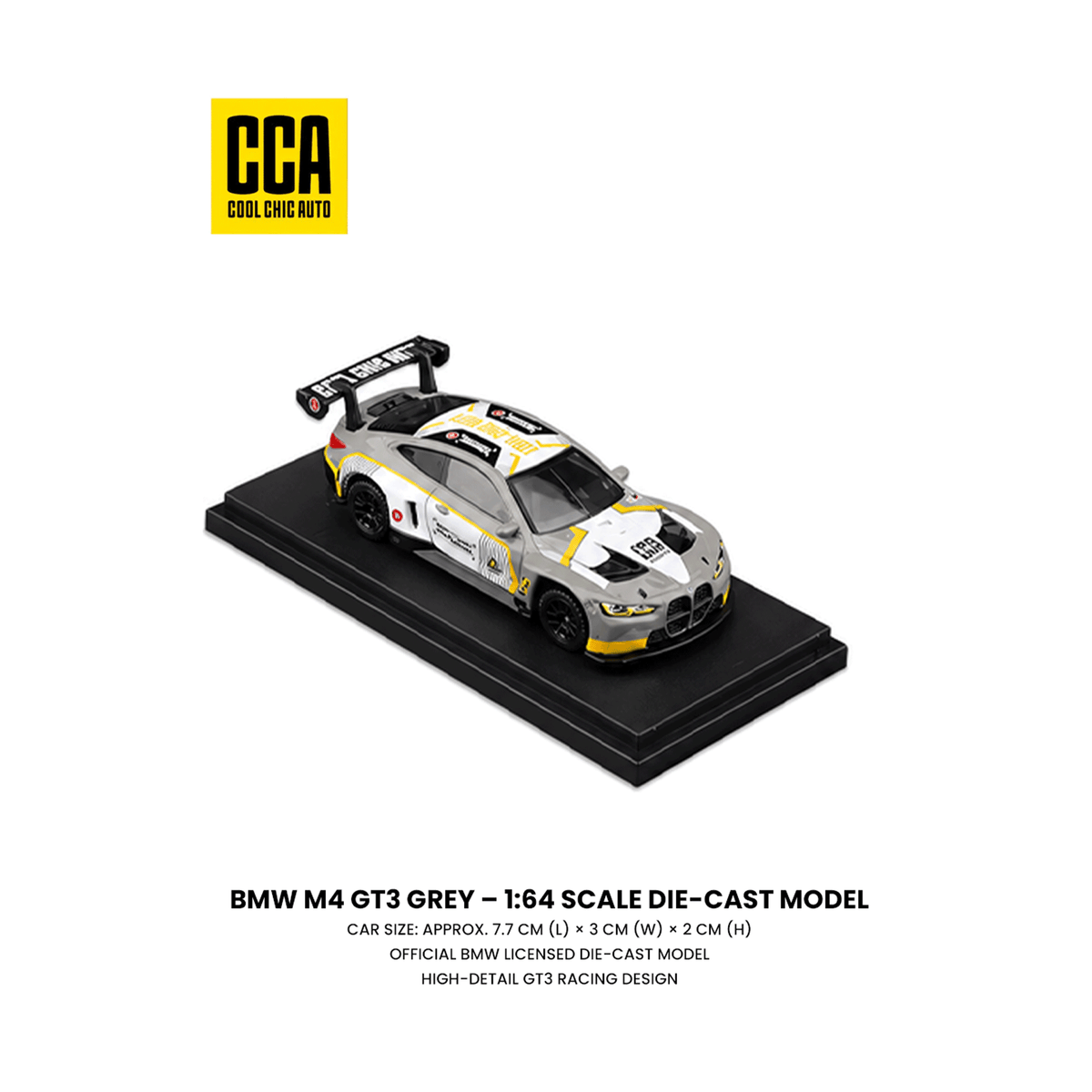 1:64 CCA BMW M4 GT3 Grey