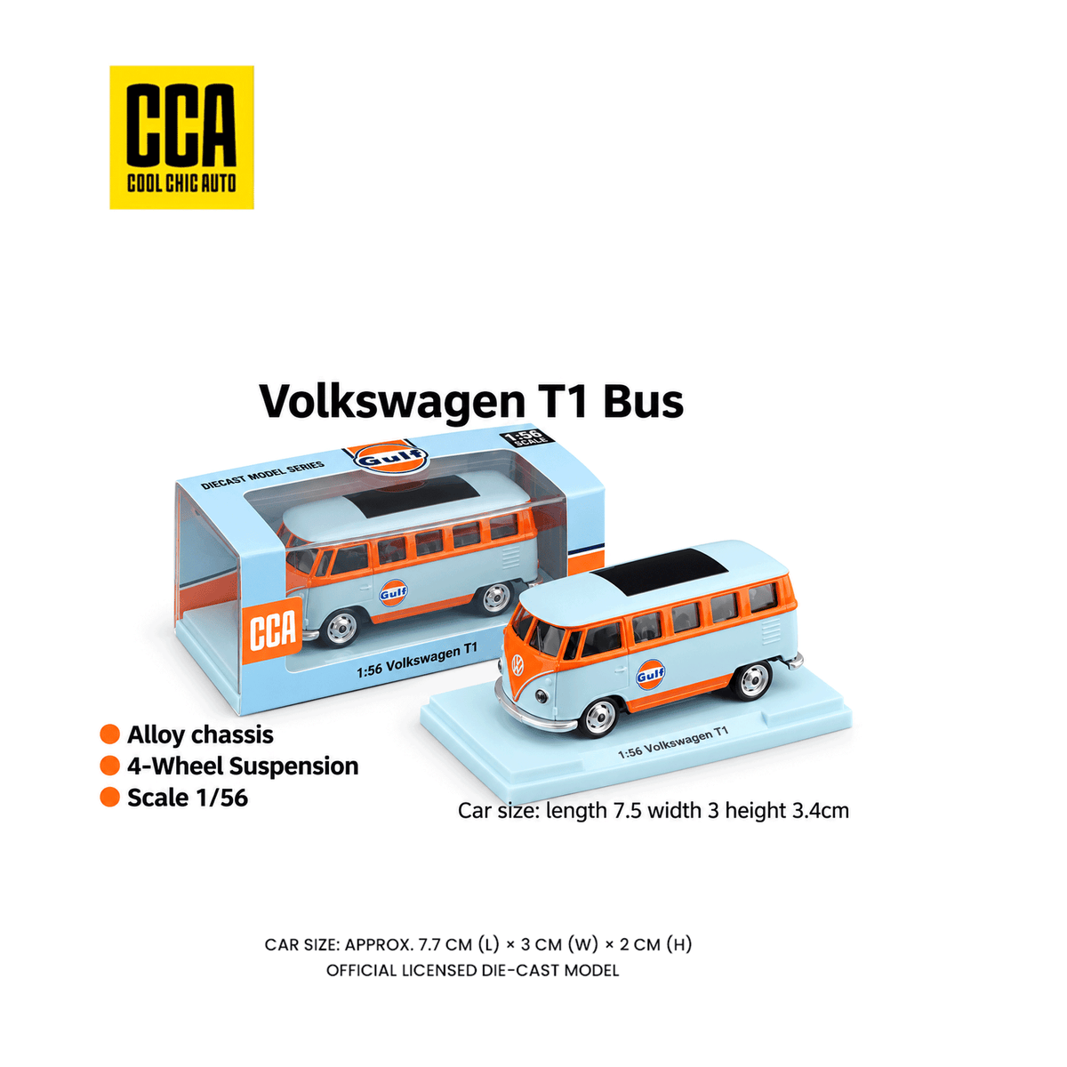 1:64 CCA Volkswagen T1 Gulf