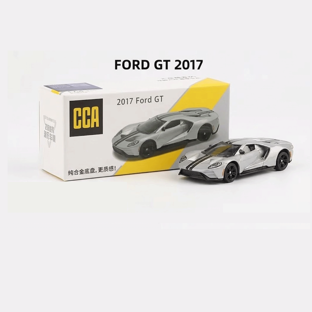 1:64 CCA Ford GT 2017 Silver