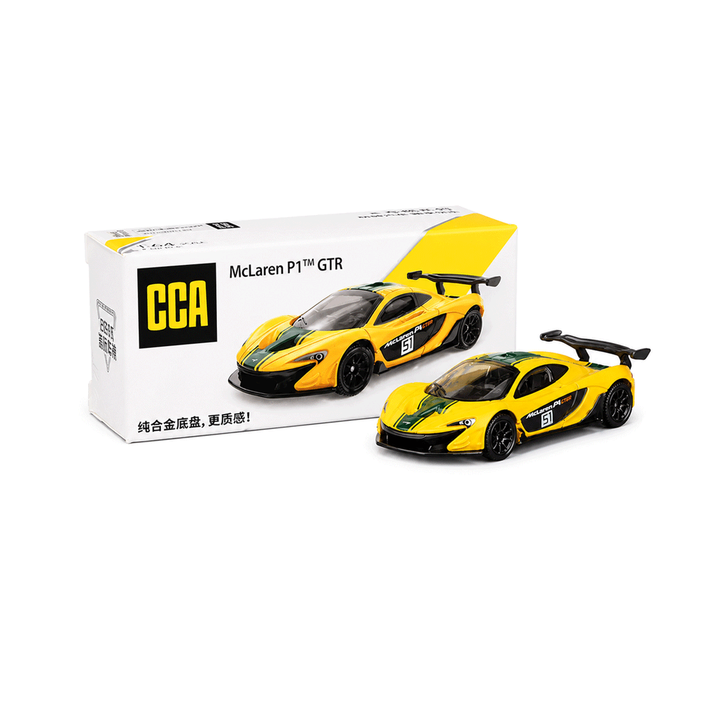 1:64 CCA McLaren P1 GTR Yellow