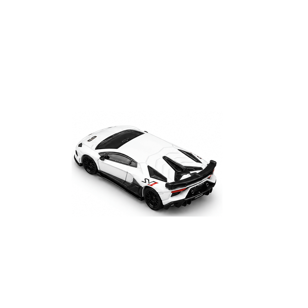 1:64 CCA Lamborghini Aventador SVJ White