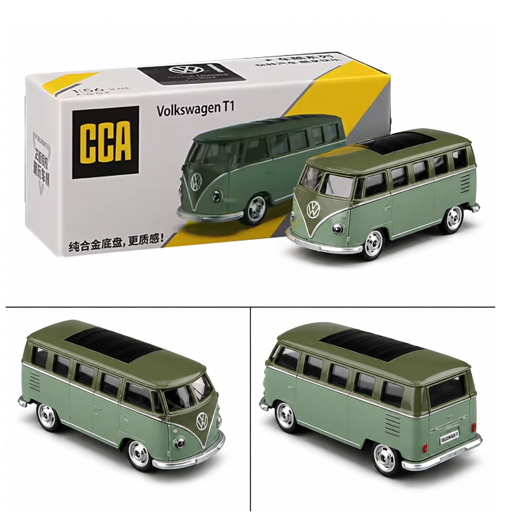 1:64 CCA Volkswagen T1 Bus Green