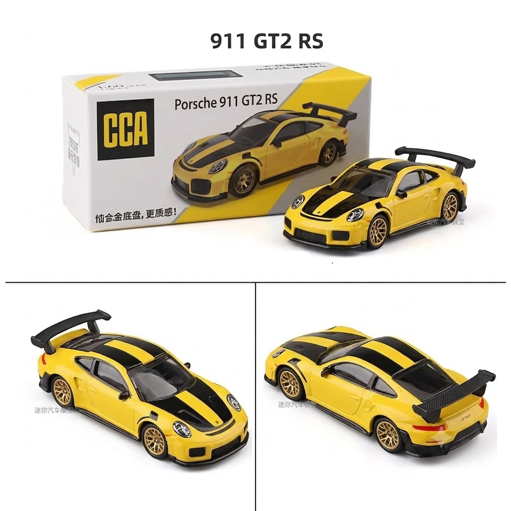 1:64 CCA Porsche 911 GT2 RS Yellow