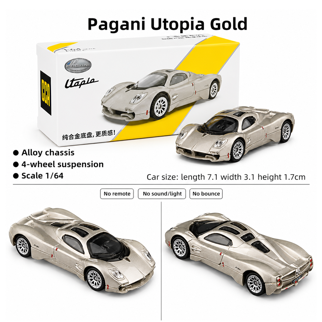 1:64 CCA Pagani Utopia Gold