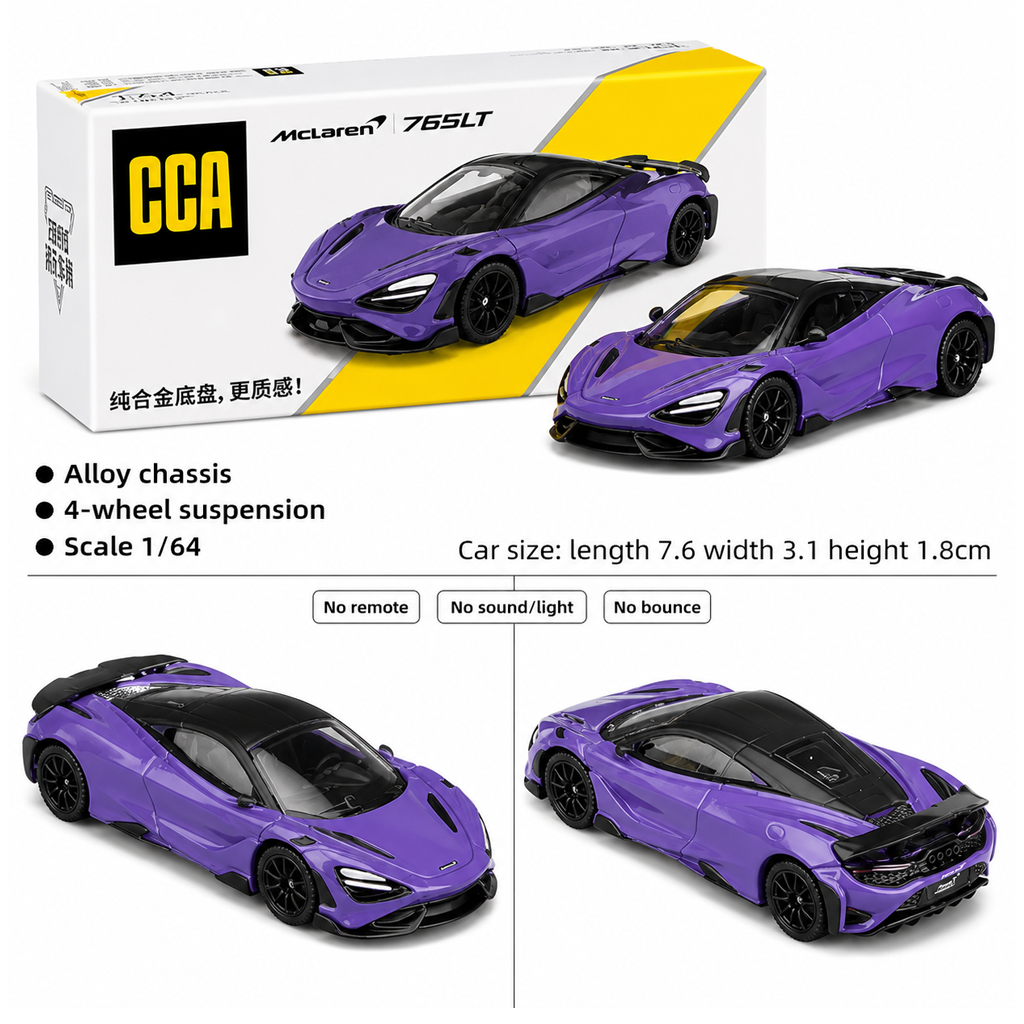 1:64 CCA McLaren 765LT Purple