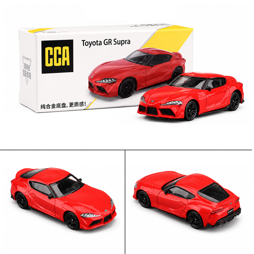 1:64 CCA Toyota GR Supra Red