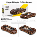 1:64 CCA Pagani Utopia Coffee Brown