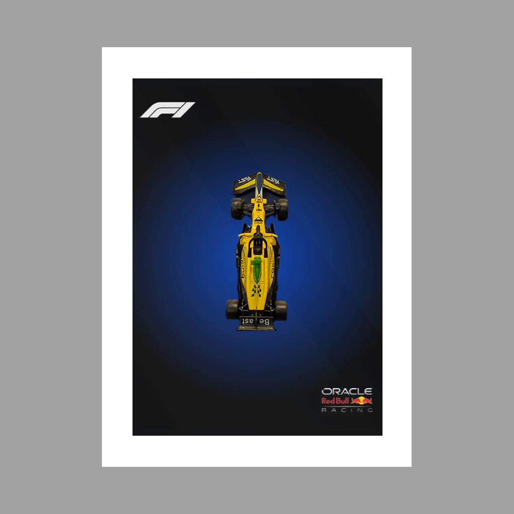 A4 3D Car Frame – Shadow Racer